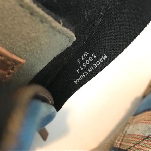 ***SOLD***TOMS | Alboot Combat Striped Ankle Boot - Picture 7 of 7